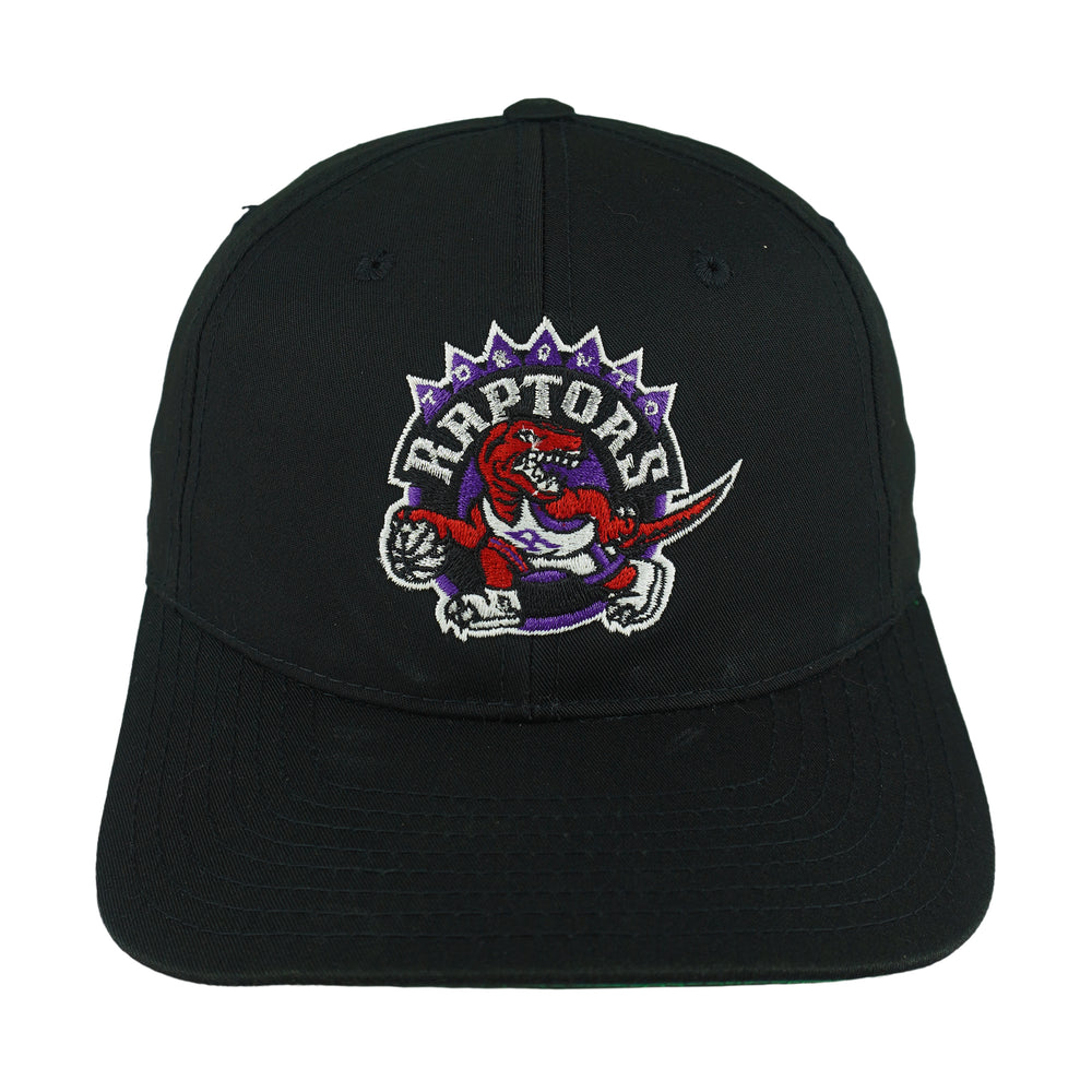 NBA (Annco) - Toronto Raptors Embroidered Snapback Hat 1990s OSFA Vintage Retro Basketball