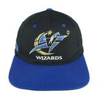 NBA - Washington Wizards Big Logo Snapback Hat 1990s OSFA Vintage Retro Basketball