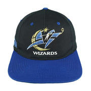 NBA - Washington Wizards Big Logo Snapback Hat 1990s OSFA Vintage Retro Basketball