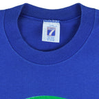 NBA (Logo 7) - Minnesota Timberwolves Big Logo T-Shirt 1990s X-Large Vintage Retro Basketball