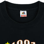 NHL (Fruit Of The Loom) - North Stars Stanley Cup Playoffs Champions T-Shirt 1991 X-Large Vintage Retro Hockey