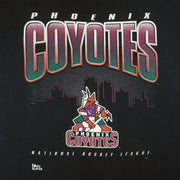 NHL (Pro Player) - Phoenix Coyotes Single Stitch T-Shirt 1990s XX-Large Vintage Retro Hockey