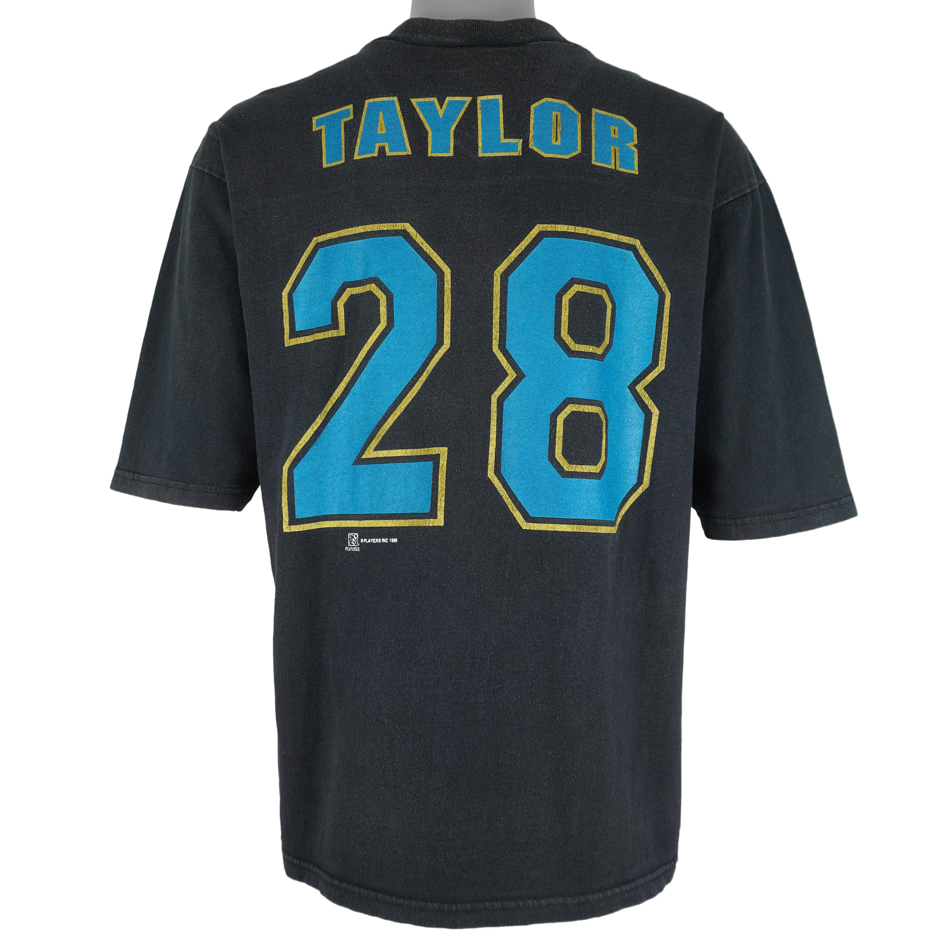 Vintage NFL (Sport Attack) - Jacksonville Jaguars Fred Taylor No. 28 Football Jersey 1999 Large in black