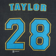 Vintage NFL (Sport Attack) - Jacksonville Jaguars Fred Taylor No. 28 Football Jersey 1999 Large in black