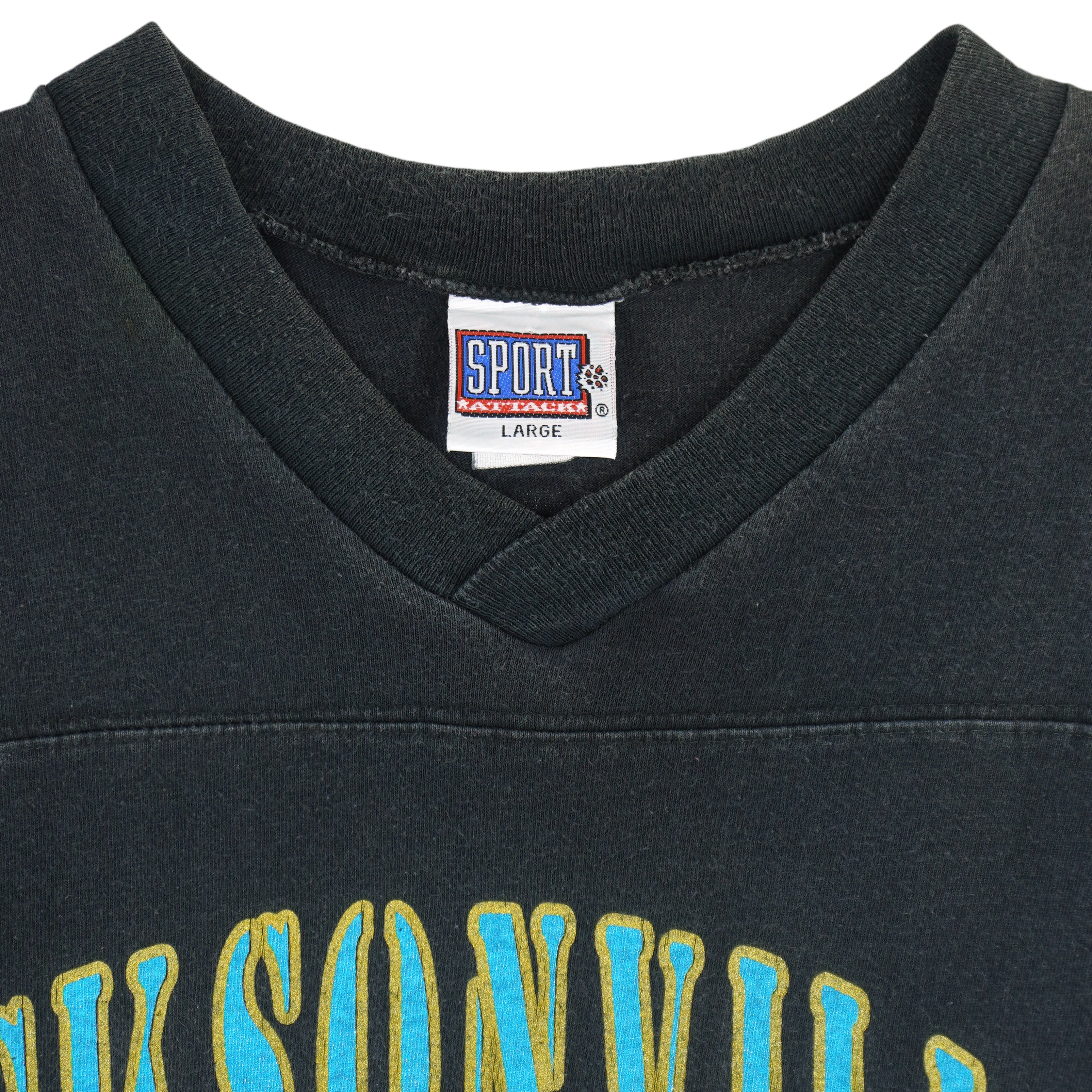 Vintage NFL (Sport Attack) - Jacksonville Jaguars Fred Taylor No. 28 Football Jersey 1999 Large in black