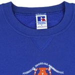 NFL (Russell Athletic) - Denver Broncos Crew Neck Sweatshirt 1993 Large Vintage Retro Football