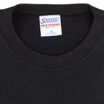 NCAA (Santee) - Michigan Wolverines Embroidered Crew Neck Sweatshirt 1990s X-Large Vintage Retro