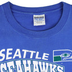 NFL (Gildan) - Seattle Seahawks x Taz T-Shirt 1990s X-Large Vintage Retro Football