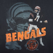NFL (Salem) - Cincinnati Bengals Crew Neck Sweatshirt 1990s Large Vintage Retro Football