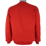 NCAA (PM Sports) - Oklahoma Sooners Big Logo Crew Neck Sweatshirt 1990s Medium Vintage Retro