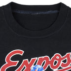MLB - Montreal Expos Single Stitch T-Shirt 1990s Medium Vintage Retro Baseball