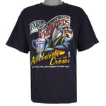 Vintage - Adelaide Crows AFL Grand Final Spell-Out T-Shirt 1998 Large