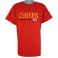 NFL (Competitor) - Kansas City Chiefs Single Stitch T-Shirt 1990s Large Vintage Retro Football