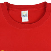 NFL (Competitor) - Kansas City Chiefs Single Stitch T-Shirt 1990s Large Vintage Retro Football