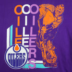 NHL (Softwear) - Edmonton Oilers Big Logo T-Shirt 1990 Small Vintage Retro Hockey