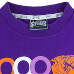 NHL (Softwear) - Edmonton Oilers Big Logo T-Shirt 1990 Small Vintage Retro Hockey