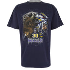 NHL - Buffalo Sabres Ryan Miller #30 Spell-Out T-Shirt 1990s Large Vintage Retro Hockey