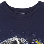 NHL - Buffalo Sabres Ryan Miller #30 Spell-Out T-Shirt 1990s Large Vintage Retro Hockey