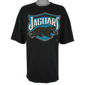 NFL (Logo Athletic) - Jacksonville Jaguars Big Spell-Out T-Shirt 1994 X-Large Vintage Retro Football