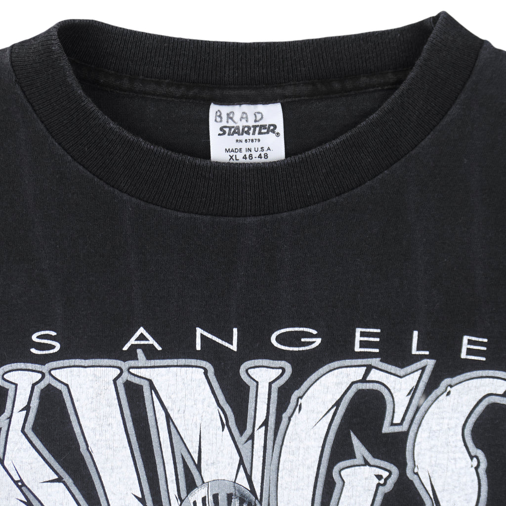 Starter - Los Angeles Kings Single Stitch T-Shirt 1990 X-Large Vintage Retro Hockey
