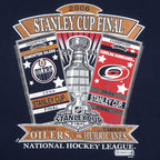 NFL (Gildan) - Oilers VS Hurricanes Stanley Cup Champions T-Shirt 2006 X-Large Vintage Retro Football