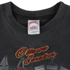 NHL (Nutmeg) - Ottawa Senators Single Stitch Locker Room T-Shirt 1990s X-Large Vintage Retro Hockey