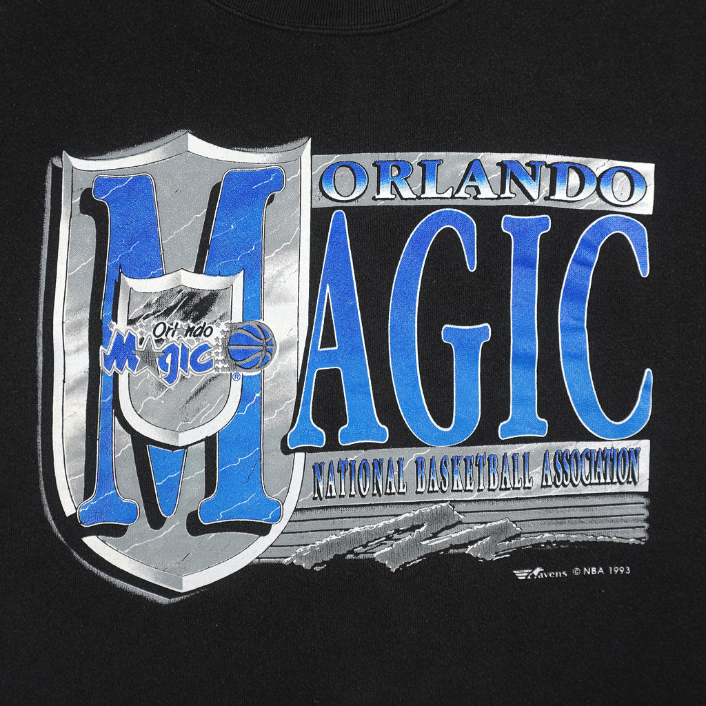 NBA (Ravens) - Orlando Magic Crew Neck Sweatshirt 1993 Medium Vintage Retro Basketball