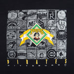 MLB - Pittsburgh Pirates Team Logo Single Stitch T-Shirt 1990s X-Large Vintage Retro Baseball