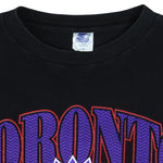 Starter - Toronto Raptors Big Spell-Out T-Shirt 1990s Large Vintage Retro Basketball
