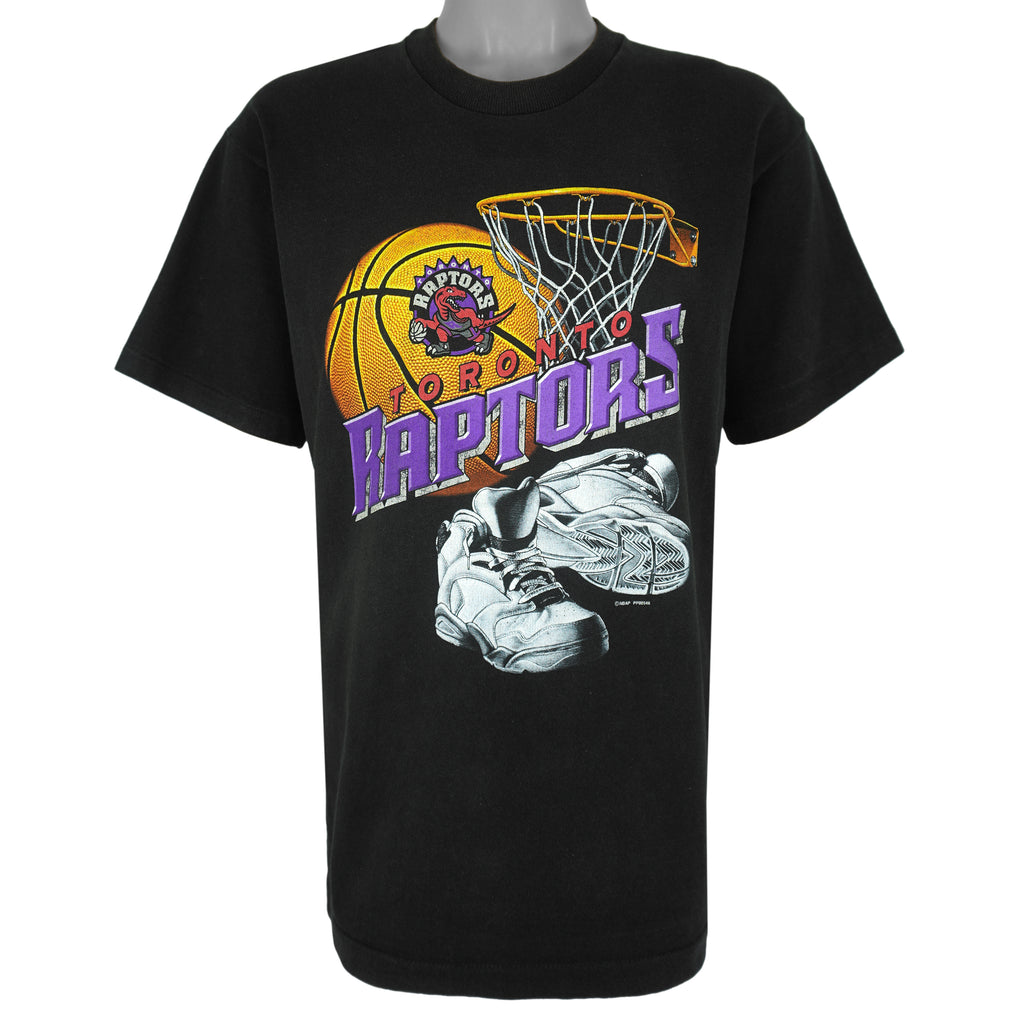 NBA - Toronto Raptors Basketball T-Shirt 1990s Large Vintage Retro Basketball