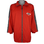 FUBU - Fubu Sports Taped Logo Jacket 1990s XX-Large Vintage Retro