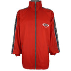 FUBU - Fubu Sports Taped Logo Jacket 1990s XX-Large Vintage Retro