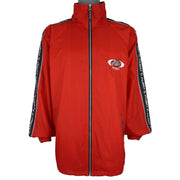 FUBU - Fubu Sports Taped Logo Jacket 1990s XX-Large Vintage Retro