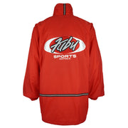 FUBU - Fubu Sports Taped Logo Jacket 1990s XX-Large Vintage Retro
