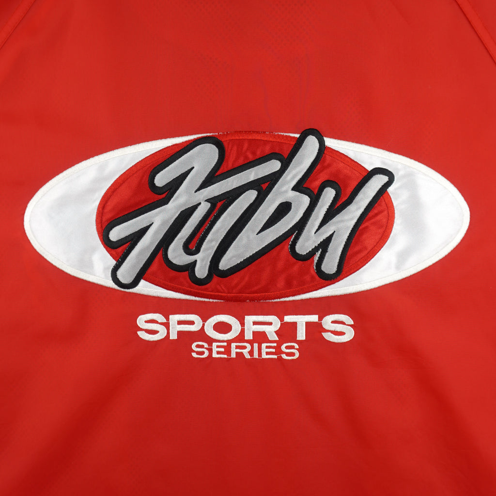 FUBU - Fubu Sports Taped Logo Jacket 1990s XX-Large Vintage Retro