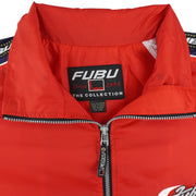 FUBU - Fubu Sports Taped Logo Jacket 1990s XX-Large Vintage Retro