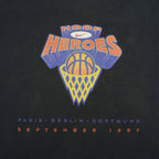 Nike - Hoop Heroes Europe T-Shirt 1997 Large Vintage Retro Basketball