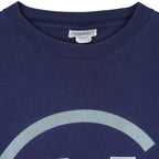 Nautica - Blue Nautica Competition Spell-Out T-Shirt 1990s X-Large Vintage Retro