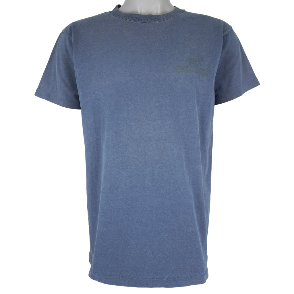 Vintage - Gecko Hawaii Water Product Single Stitch T-Shirt 1995 Medium Vintage Retro
