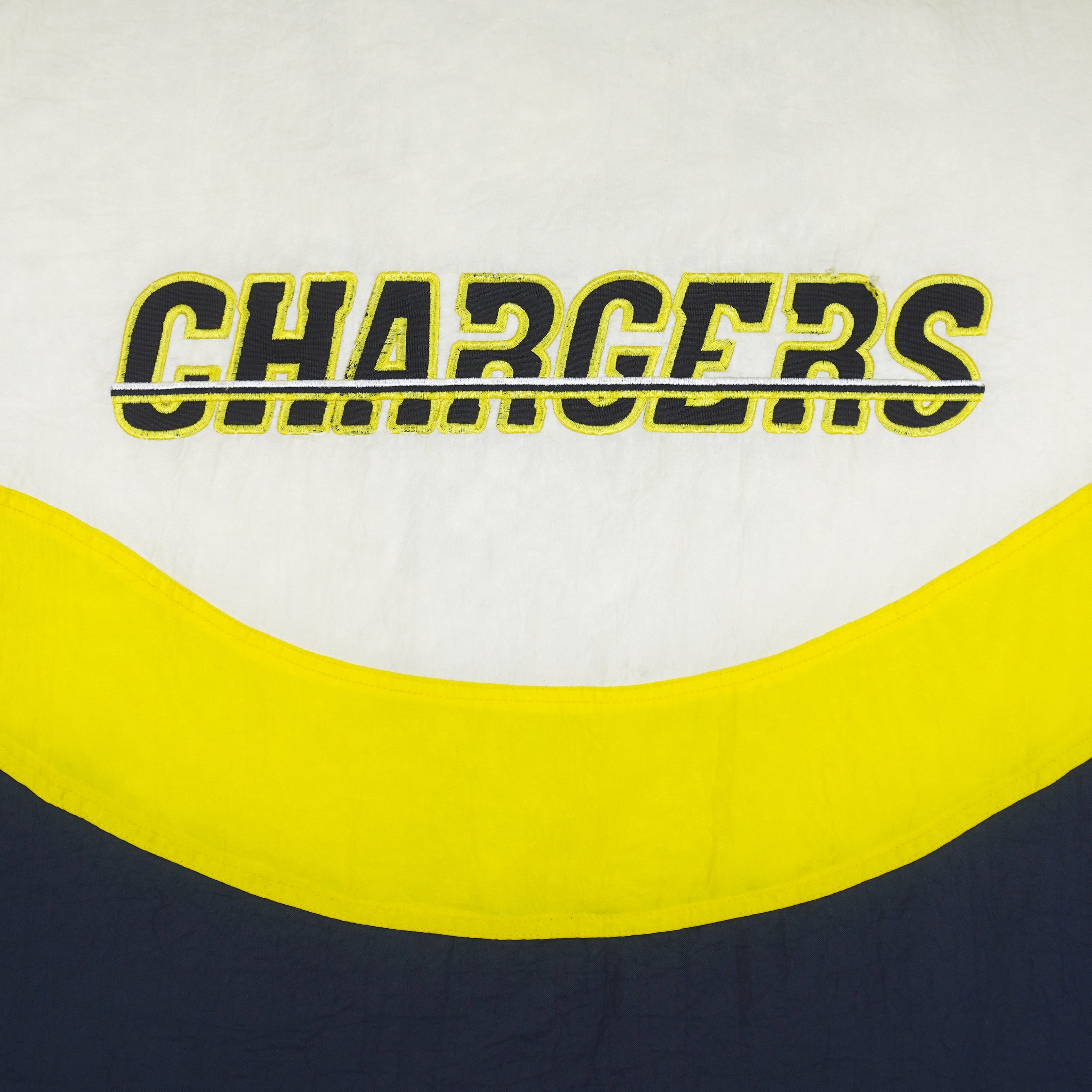 NFL (Apex One) - San Diego Chargers Hooded Puffer Jacket 1990s Large Vintage Retro Football