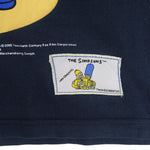 Vintage - The Simpsons Men In Black Spell-Out T-Shirt 2000 Large Vintage Retro