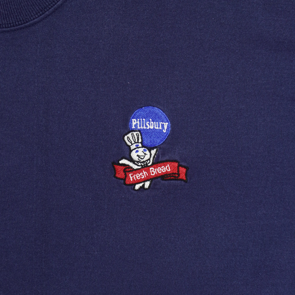 Vintage (Fruit Of The Loom) - Pillsbury Fresh Bread Embroidered T-Shirt 1990s Large Vintage Rerto