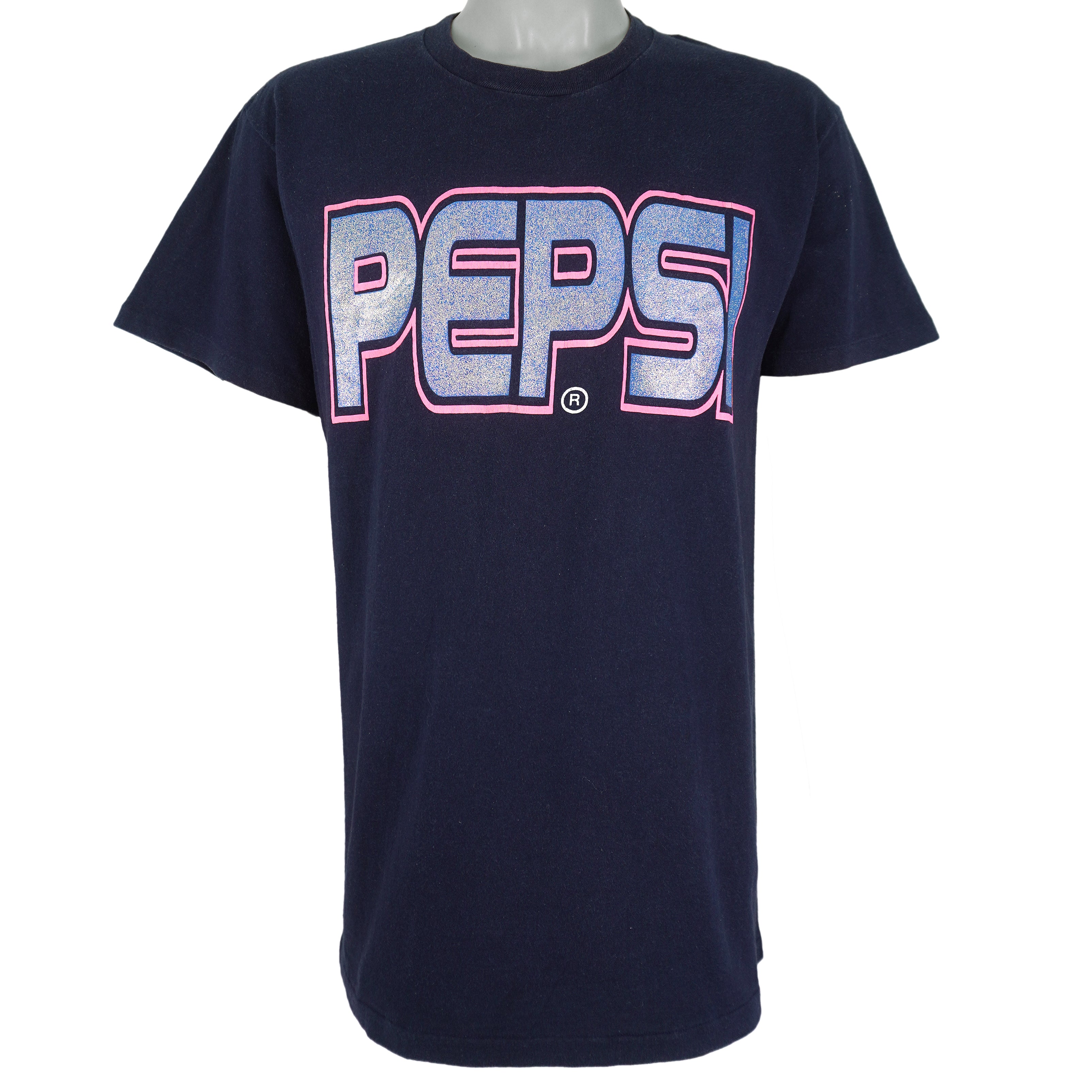 Vintage - Pepsi Big Spell-Out T-Shirt 1990s X-Large Vintage Retro