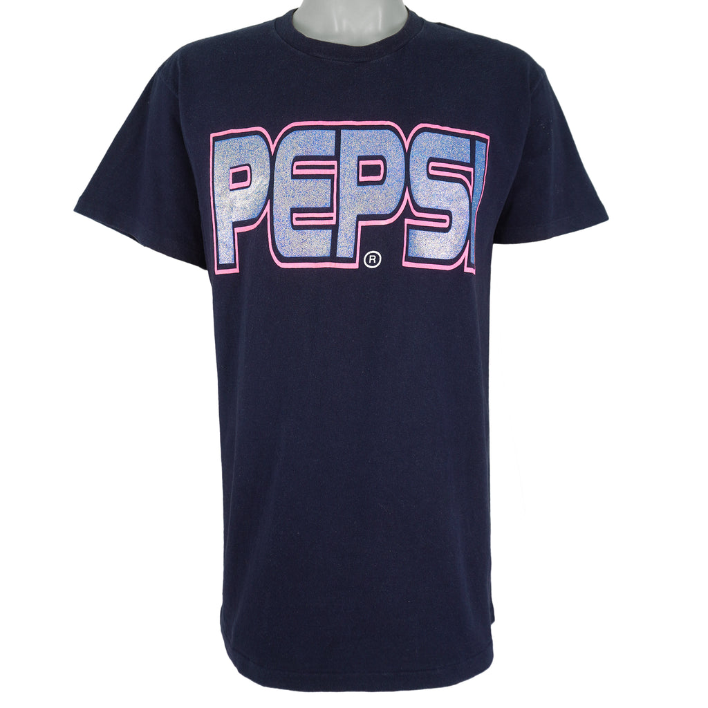 Vintage - Pepsi Big Spell-Out T-Shirt 1990s X-Large Vintage Retro