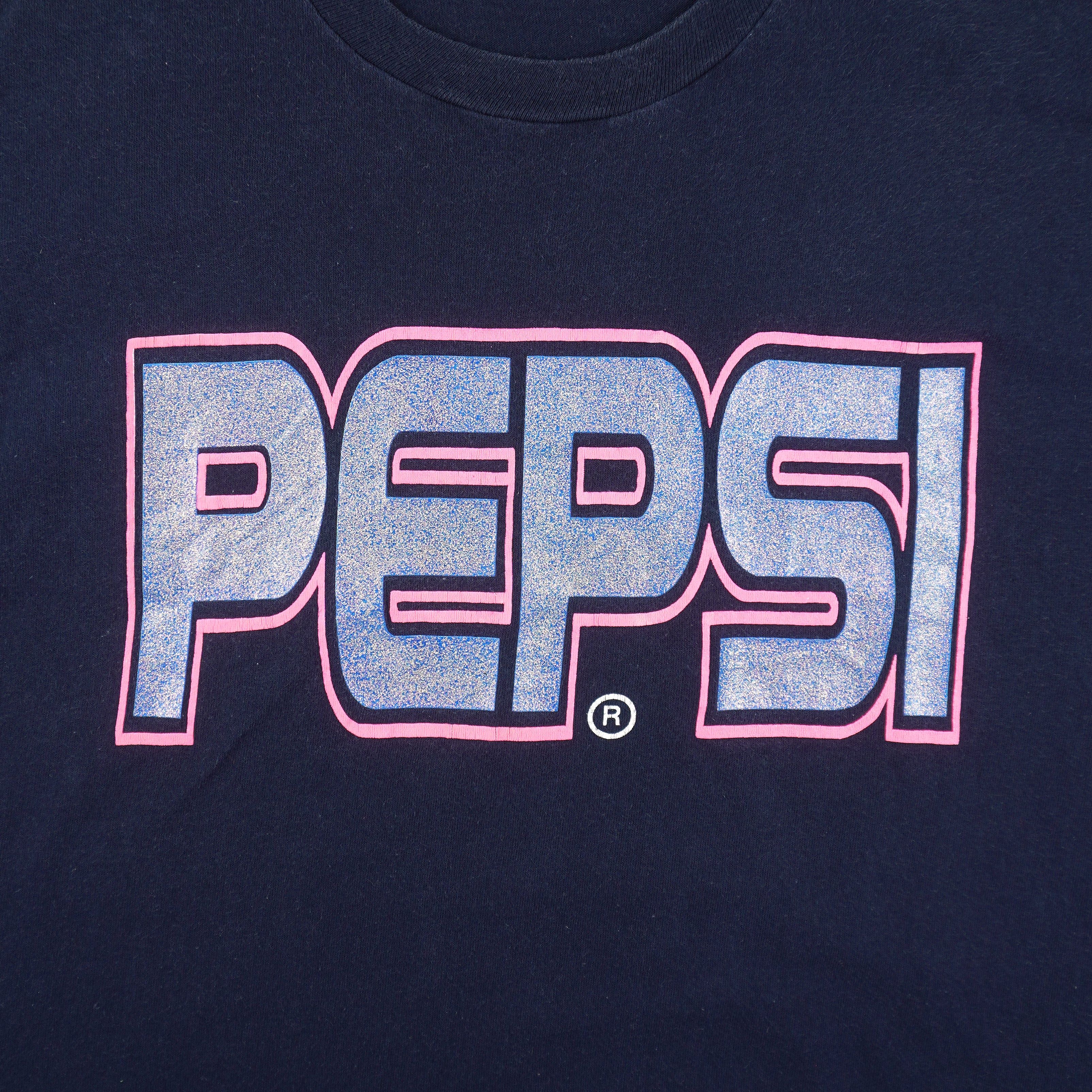 Vintage - Pepsi Big Spell-Out T-Shirt 1990s X-Large Vintage Retro