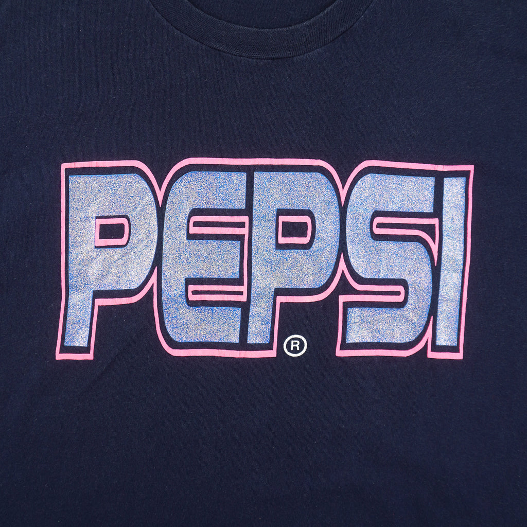 Vintage - Pepsi Big Spell-Out T-Shirt 1990s X-Large Vintage Retro
