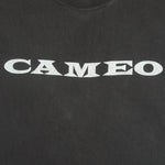Vintage (Hanes) - Cameo Real Men Wear Black Single Stitch T-Shirt 1990 Medium Vintage Retro