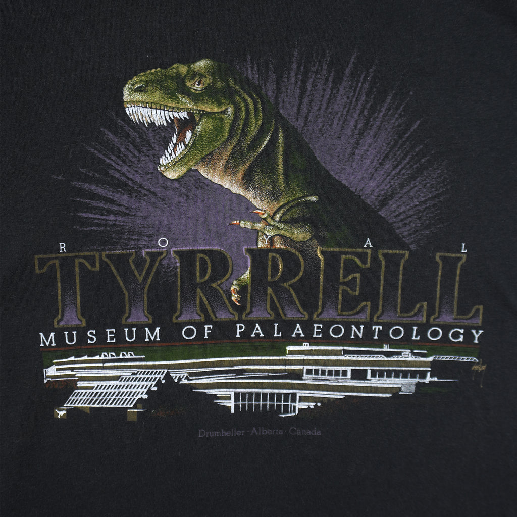 Vintage (Kustom) - Dinosaurs Royal Tyrrell Museum T-Shirt 1990s Medium Vintage Retro