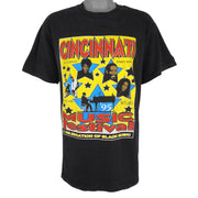 Vintage (Logo 7) - Cincinnati Music Festival T-Shirt 1995 Large in black