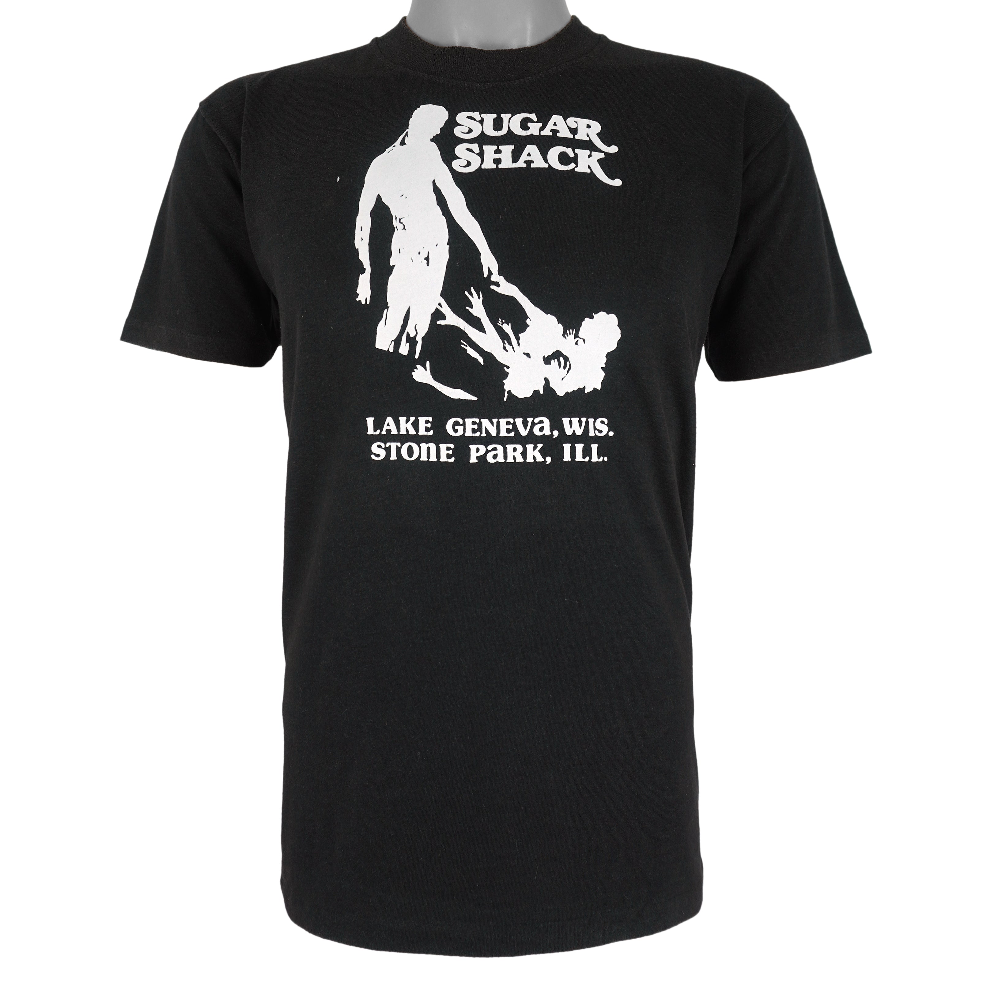 Vintage - Sugar Shack Lake Geneva Wisconsin T-Shirt 1980s Medium Vintage Retro